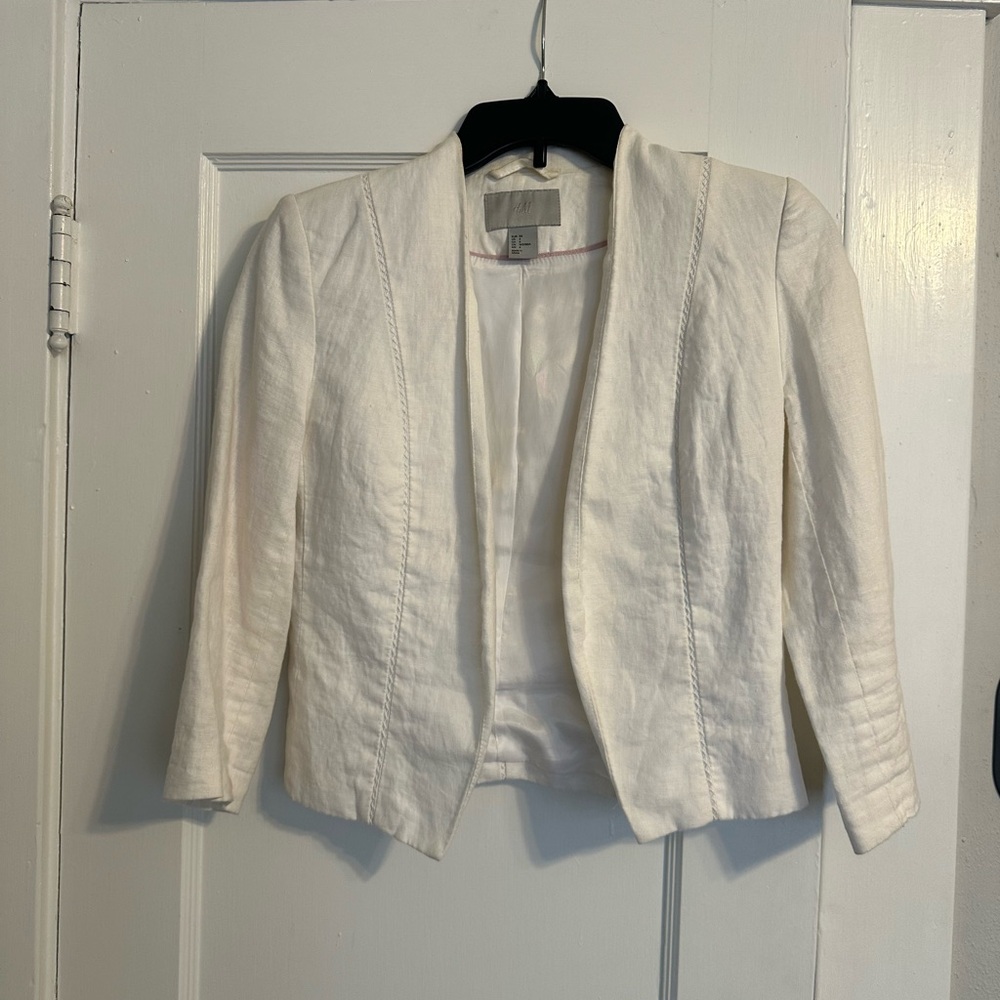 H&M Cream Women's Blazer